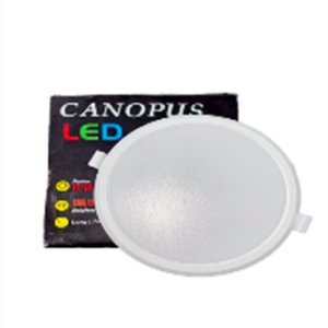 CANOPUS 8W ROUND LED l | Cool Day White (6500K) |  Down Light for False Ceiling | Cutout 4INCHX4INCH